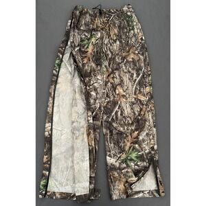 Kings Shadow Camo Rainwear Pants Mens Sz XL Brown Mountain KCM1560 Side‎ Leg Zip